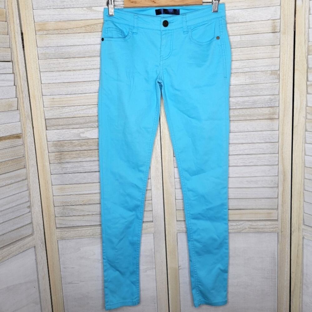 Tinsel Womens Pants Size 25 Regular Skinny Blue Soft Jegging Jeans Stretch
